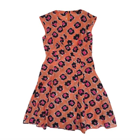 HUGO BOSS floral print Dophillae dress IT 42 US 8 Cotton silk - Picture 3 of 8